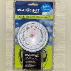 NIB Travel Smart by Conair Luggage Scale and Tape measure.